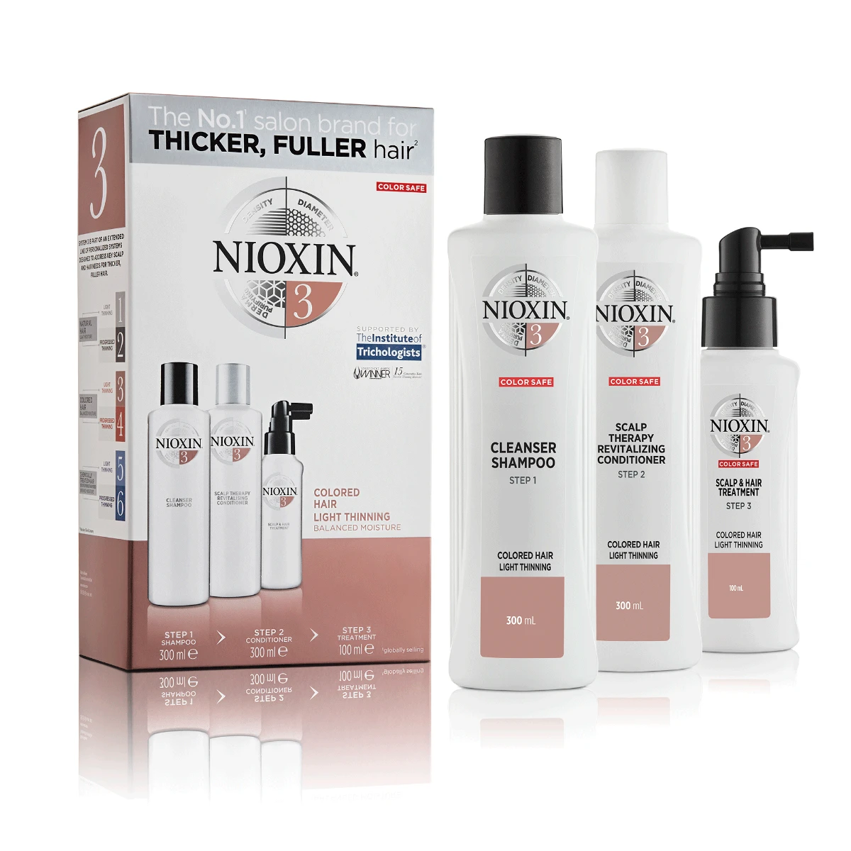 Nioxin 3D Verzorgingssysteem Kit 3 Nioxin 3D Verzorgingssysteem Kit 3 -L'Oreal Verkoop 339 01
