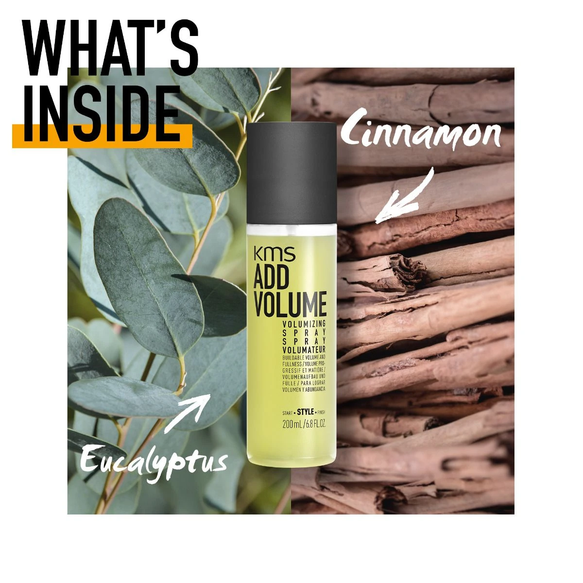 KMS AddVolume Volumizing Spray 200ml KMS AddVolume Volumizing Spray 200ml -L'Oreal Verkoop 4044897170206 4