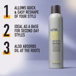KMS Hairplay Dry Texture Spray 250ml -L'Oreal Verkoop 4044897375304 2