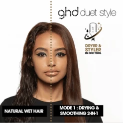 Ghd Duet Style Black + Ghd Styling Oil Sleek Talker 95ml -L'Oreal Verkoop 5060760618605 03 min