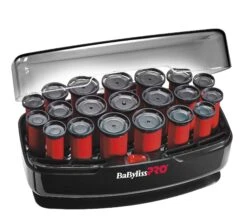 Babyliss PRO Krulset 20 - 20 Rollers Zacht Fluwelen Bekleden Zwart 300W