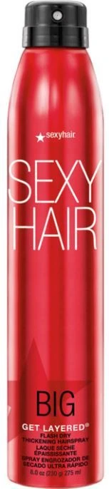 Sexyhair Big Get Layered Finish Dry Thickening Hairspray 275ml