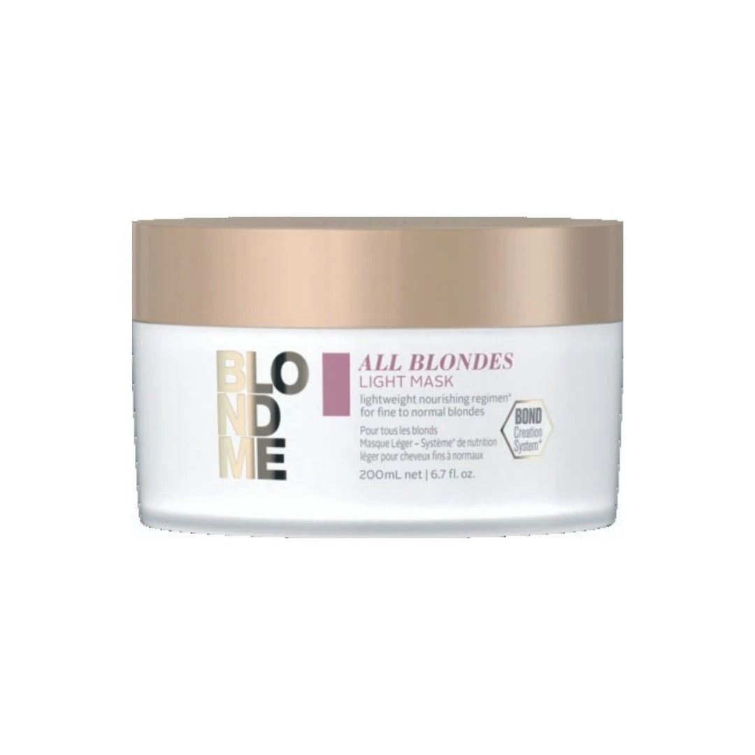 Schwarzkopf Blond Me All Blondes Light Mask 200ml Schwarzkopf Blond Me All Blondes Light Mask 200ml -L'Oreal Verkoop blondme care 10