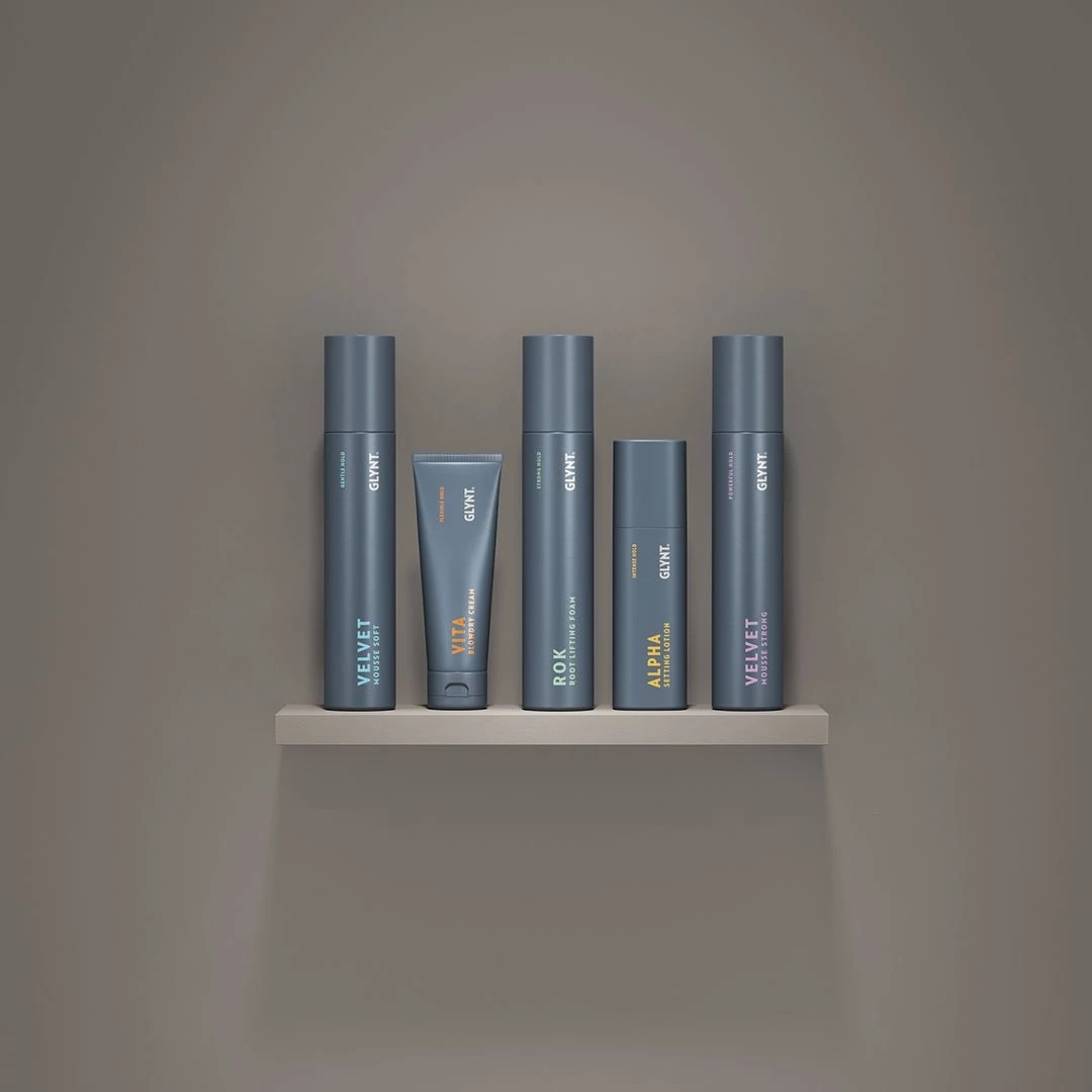 Glynt VITA Blowdry Cream125ml Glynt VITA Blowdry Cream125ml -L'Oreal Verkoop blowdry range rgb web