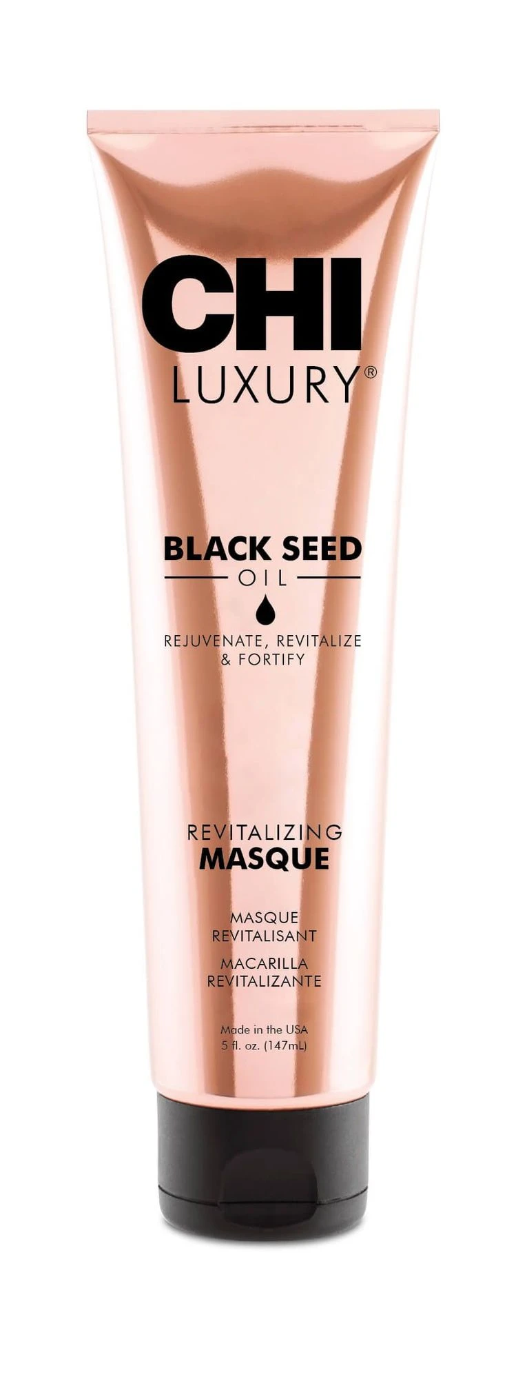 CHI Luxury Black Seed Oil Revitalizing Masker148ml CHI Luxury Black Seed Oil Revitalizing Masker148ml -L'Oreal Verkoop chi black seed oil mock ups masque