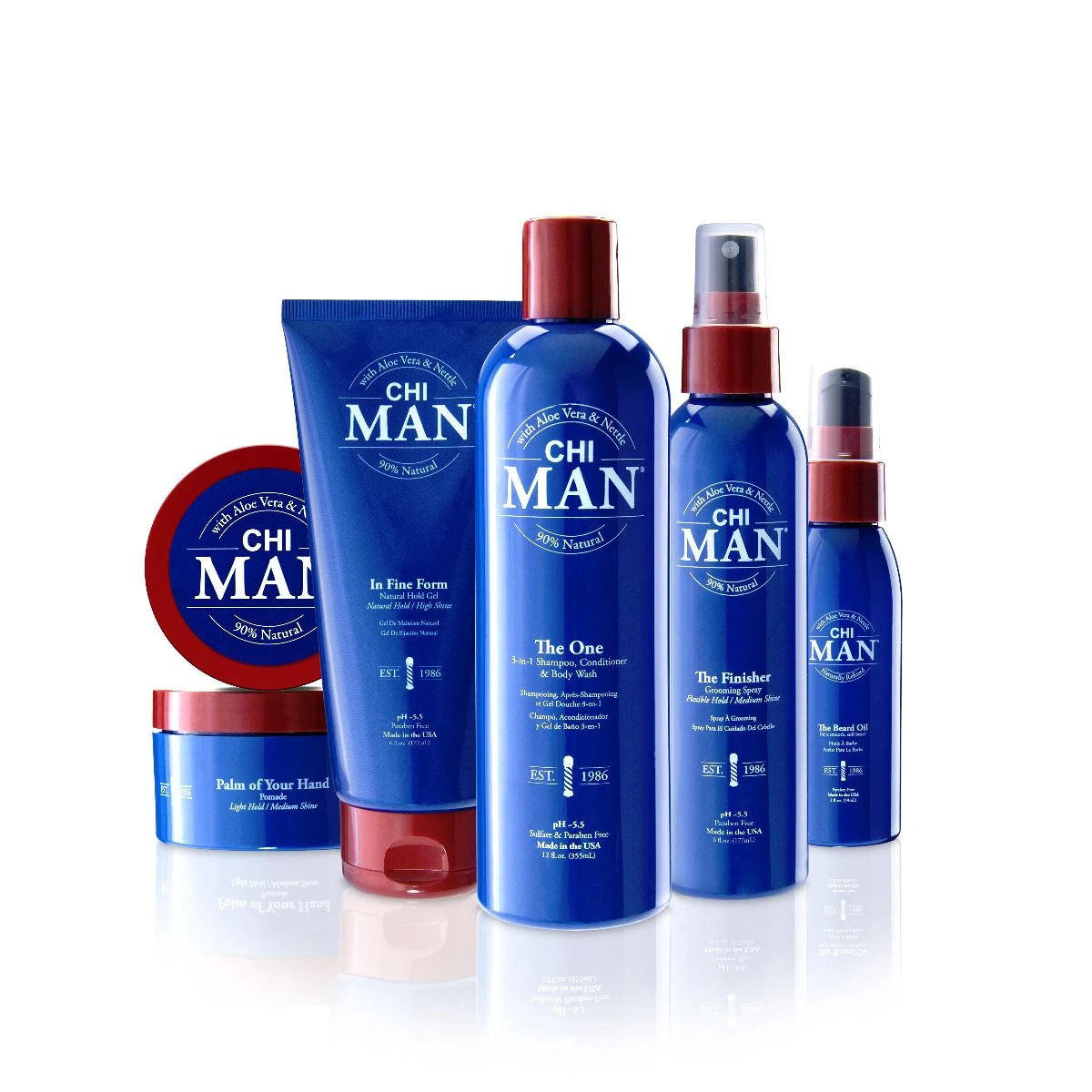 CHI MAN Low Maintenance - Texturizing Spray 177ml CHI MAN Low Maintenance - Texturizing Spray 177ml -L'Oreal Verkoop chi man group 8