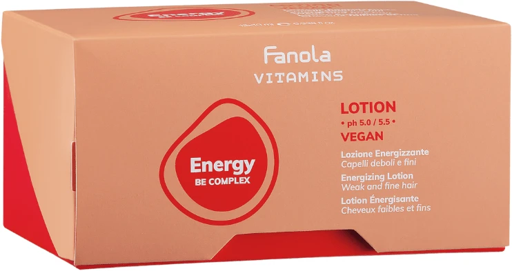 Fanola Vitamins Energy Energizing Lotion 12x10ml Fanola Vitamins Energy Energizing Lotion 12x10ml -L'Oreal Verkoop fanola vitamins energizing lotion 12 x 10 ml