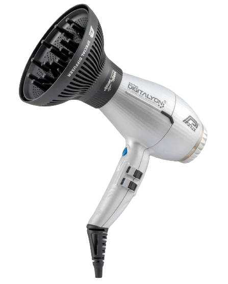 Parlux Föhn Digitalyon inclusief Diffuser Silver Parlux Föhn Digitalyon Inclusief Diffuser Silver -L'Oreal Verkoop foto parlux digitalyon argento magicsense 02 removebg preview