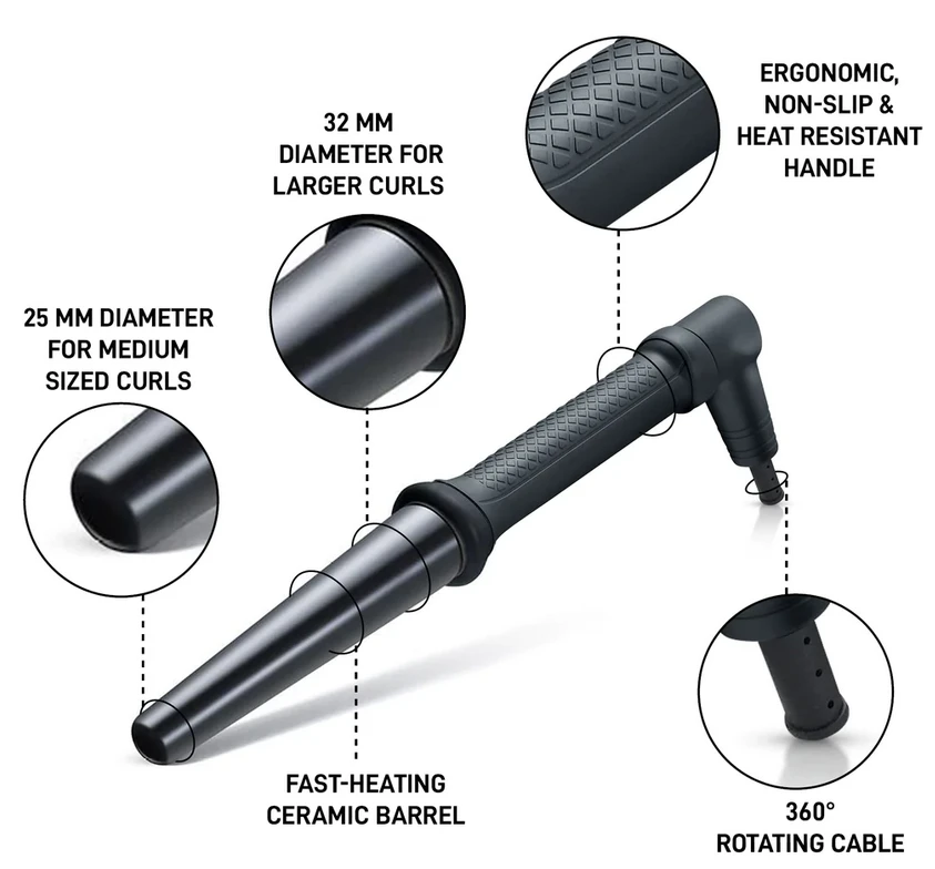 Golden Curl Hair Curler The Bambino Golden Curl Hair Curler The Bambino -L'Oreal Verkoop haircurler thebambino3