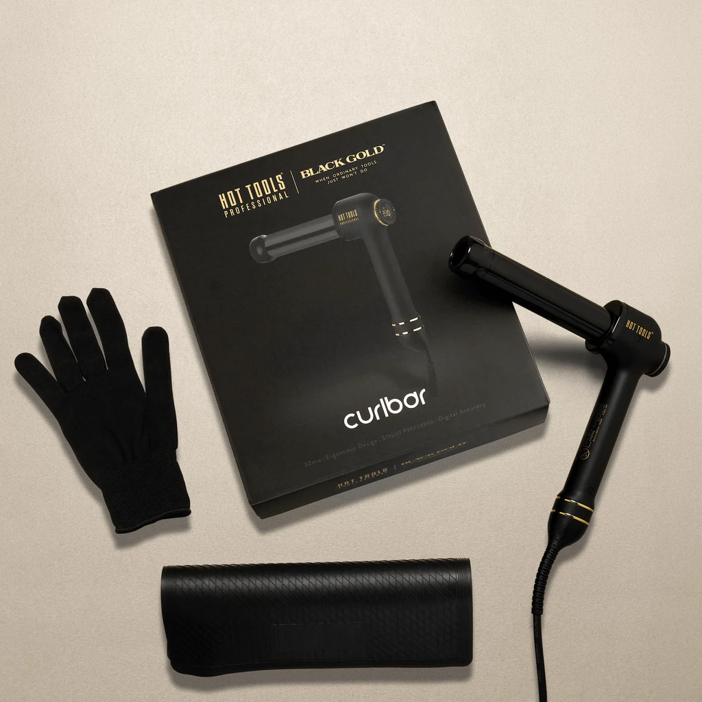 HOT TOOLS Curl Bar Black Gold 25mm HOT TOOLS Curl Bar Black Gold 25mm -L'Oreal Verkoop