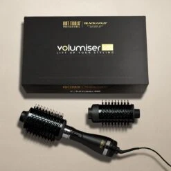 HOT TOOLS Volumiser Set Black Gold -L'Oreal Verkoop htdr1100bg product box gold 300dpi rgb min