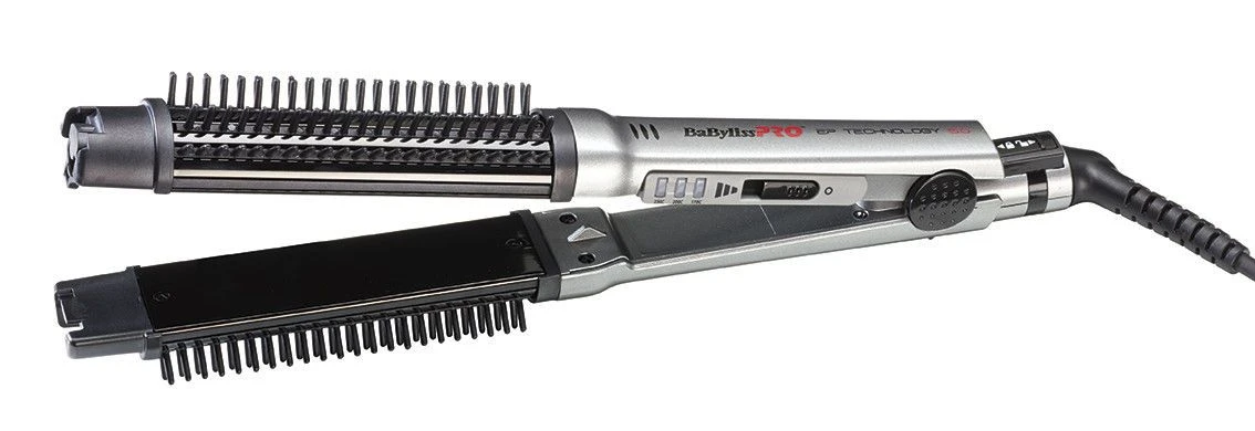 Babyliss PRO Hybrid Hot Styler krulborstel & stijltang 32mm Babyliss PRO Hybrid Hot Styler Krulborstel & Stijltang 32mm -L'Oreal Verkoop hybrid hot styler krulborstel en straightner ionische technologie 800w babyliss