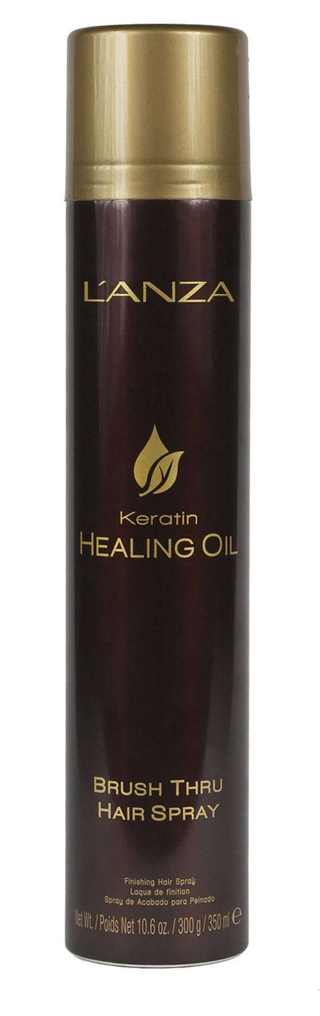Lanza Keratin Healing Oil Brush Thru Hair Spray 350ml Lanza Keratin Healing Oil Brush Thru Hair Spray 350ml -L'Oreal Verkoop keratin healing oil brush thru hair spray