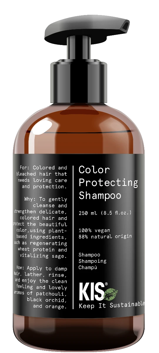 KIS Green Color Protecting Shampoo250ml KIS Green Color Protecting Shampoo250ml -L'Oreal Verkoop kisgreen productillu colorprotectingshampoo