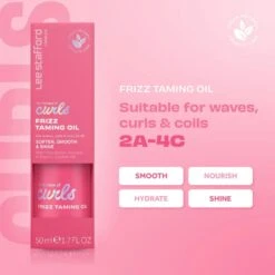 Lee Stafford For The Love Of Curls Frizz Taming Shine Oil 50ml -L'Oreal Verkoop leestafford fortheloveofcurls frizzoilbox fop shopify 9c927df3 fb91 49d7 bca3 c1687d737232 990x