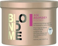 Schwarzkopf Blond Me All Blondes Rich Mask 500ml