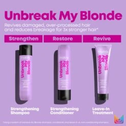 Matrix Unbreak My Blonde Shampoo 1000ml 2 Matrix Unbreak My Blonde Shampoo 1000ml -L'Oreal Verkoop matrix unbreakmyblonde shampoo1000ml3
