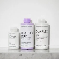5x Olaplex No.4P Blonde Enhancer Toning Shampoo -L'Oreal Verkoop olaplex 4p x blonde maintenance system collection shot 1