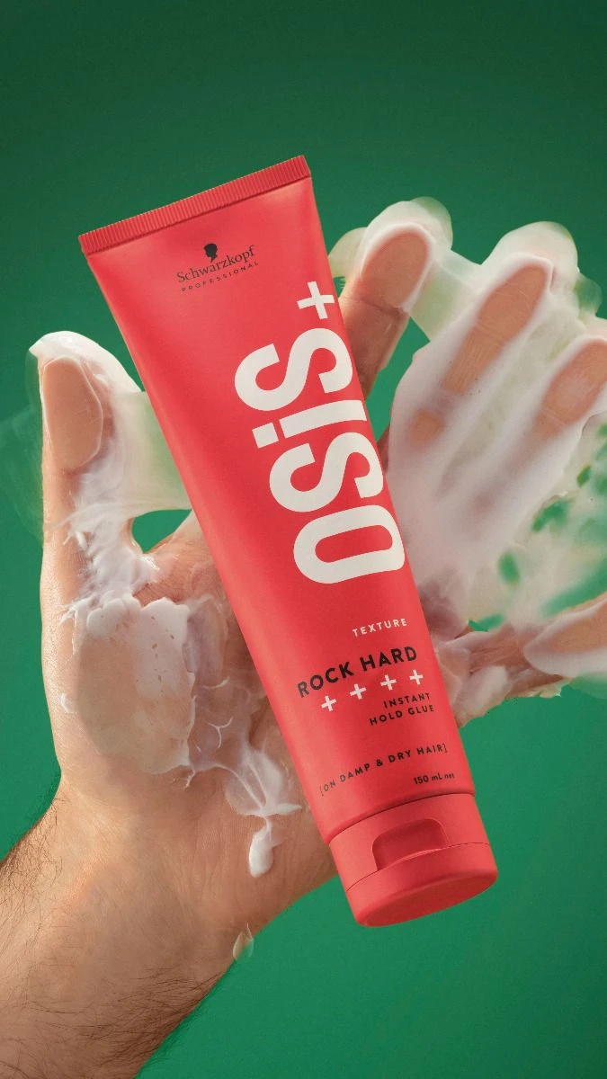 Schwarzkopf OSiS+ Rock-Hard Instant Hold Glue 150ml Schwarzkopf OSiS+ Rock-Hard Instant Hold Glue 150ml -L'Oreal Verkoop osis rock hard product 2 highres rgb