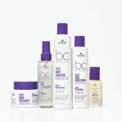 Schwarzkopf BC Frizz Away Treatment 200ml -L'Oreal Verkoop skp bc bonacure pdp frizz away range flatlay 900x900