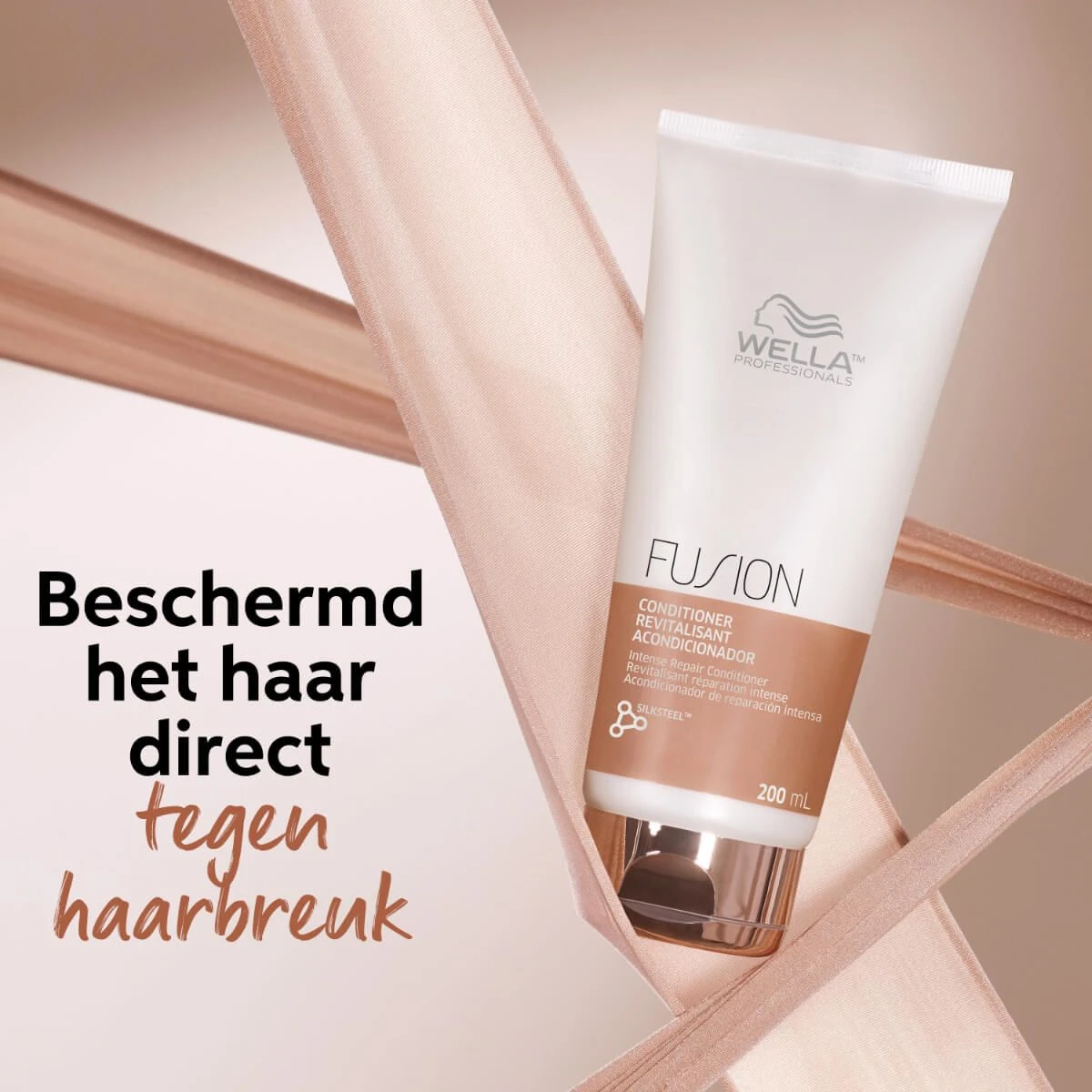 Wella Fusion Intense Repair Conditioner 200ml Wella Fusion Intense Repair Conditioner 200ml -L'Oreal Verkoop wella professionals fusion conditioner tegen haarbreuk 1
