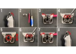 Kyone Snijkop Stainless Steel Vintage Zero Trimmer -L'Oreal Verkoop zero blade explanation